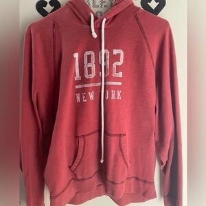 Abercrombie & Fitch Red 1892 New York Hoodie